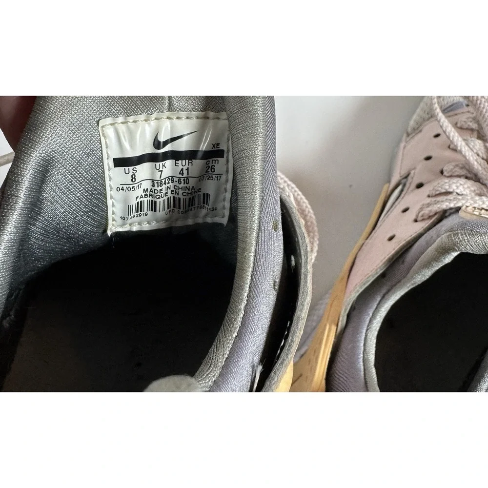 Rare Nike‎ Huarache Metallic Rose Gold Size 8 shoes